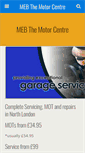 Mobile Screenshot of garageservicesnorthlondon.co.uk